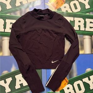 Nike Dri-FIT Dark Purple Top